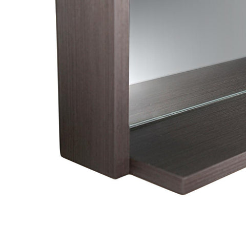 Image of Fresca Allier 30" Gray Oak Mirror with Shelf FMR8130GO