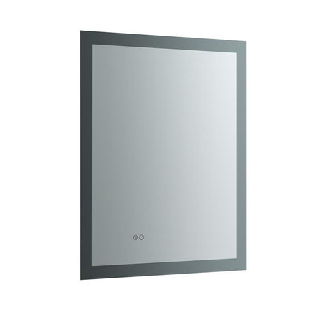 Image of Fresca Angelo 24" Wide x 30" Tall Bathroom Mirror w/ Halo Style LED Lighting FMR012430