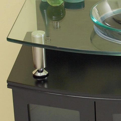 Image of Fresca Contento 40" Espresso Bathroom Vanity FVN3316ES-FFT1030BN