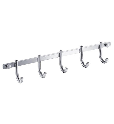 Image of Fresca Curved Bathroom Hooks (x5) - Chrome FAC0306CH