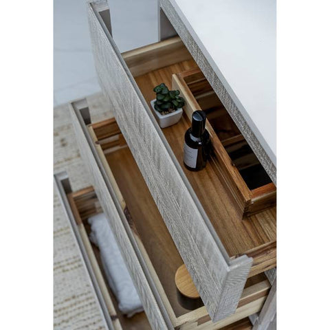 Image of Fresca Formosa Modern 72" Ash Floor Standing Double Sink Vanity Set | FVN31-301230ASH-FC