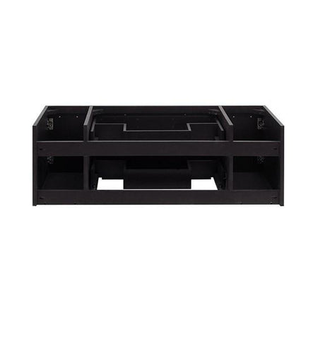 Image of Fresca Lucera 48" Espresso Wall Hung Double Vessel Sink Modern Bathroom Cabinet | FCB6148ES-VSL-D