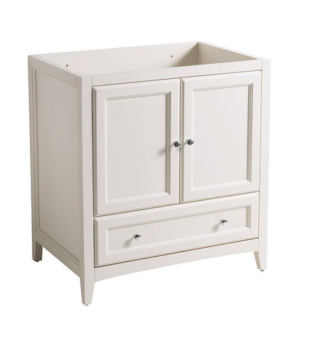 Image of Fresca Oxford 59" Antique White Traditional Double Sink Bathroom Cabinets FCB20-3030AW