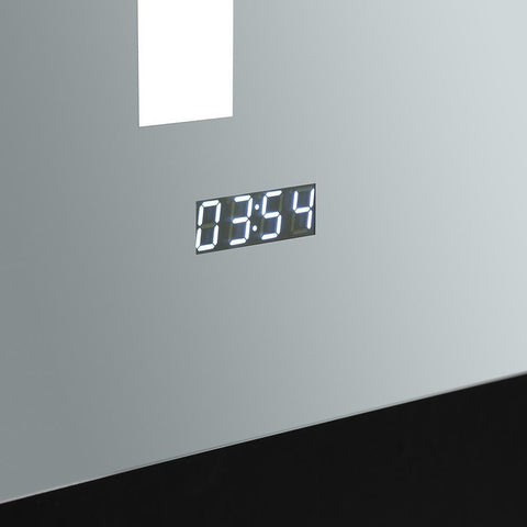 Image of Fresca Tiempo 30" Wide x 30" Tall Bathroom Medicine Cabinet w/ LED Lighting FMC013030