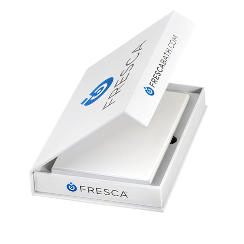 Image of Fresca Wood Color Sample in Semi-gloss White FPR-CS-WH-2