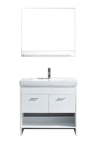 Image of Gloria 36" Single Bathroom Vanity MS-555-C-WH