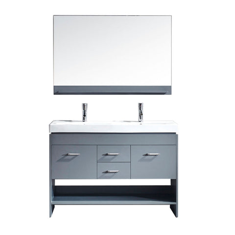 Image of Gloria 48" Double Bathroom Vanity MD-423-C-GR