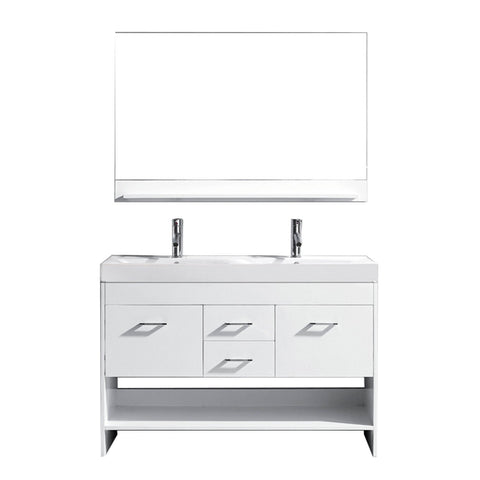 Image of Gloria 48" Double Bathroom Vanity MD-423-THNB-ES