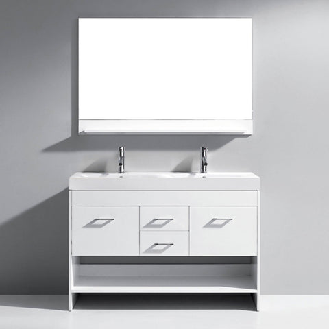 Image of Gloria 48" Double Bathroom Vanity MD-423-THNB-ES