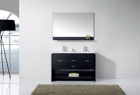 Image of Gloria 48" Double Bathroom Vanity MD-423-THNB-ES