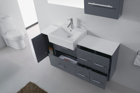 Image of Hazel 55" Single Bathroom Vanity UM-3055-S-ES