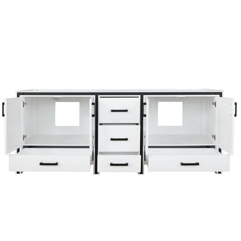Image of Ziva 84" White Vanity Cabinet Only | LZV352284SA00000