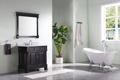 Image of Huntshire 36" Single Bathroom Vanity GS-4036-WMRO-DW