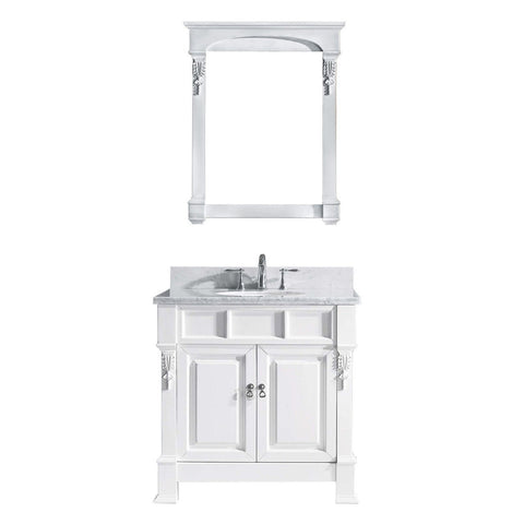 Image of Huntshire 36" Single Bathroom Vanity GS-4036-WMRO-WH