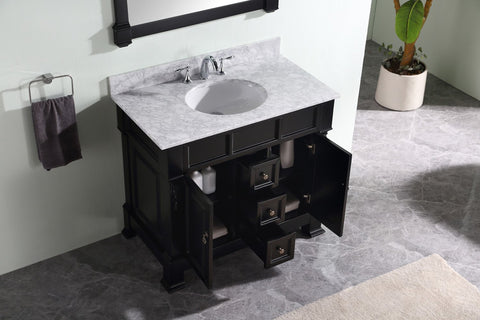 Image of Huntshire 40" Single Bathroom Vanity GS-4040-WMRO-DW