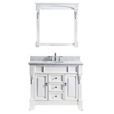 Image of Huntshire 40" Single Bathroom Vanity GS-4040-WMRO-WH