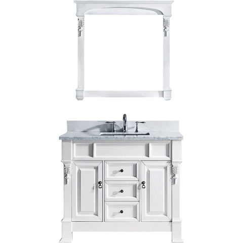 Image of Huntshire 40" Single Bathroom Vanity GS-4040-WMSQ-WH