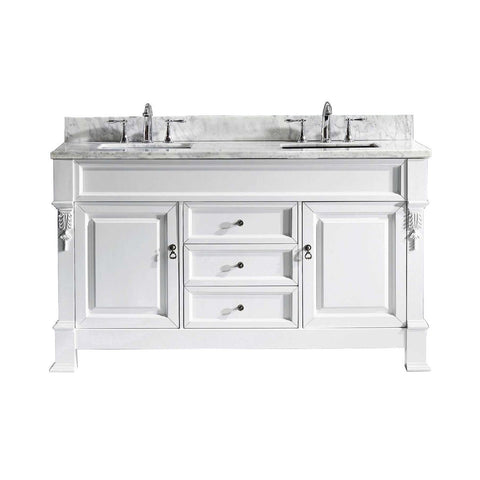 Image of Huntshire 60" Double Bathroom Vanity GD-4060-WMRO-DW