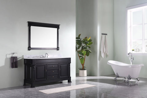 Image of Huntshire 60" Single Bathroom Vanity GS-4060-WMRO-DW