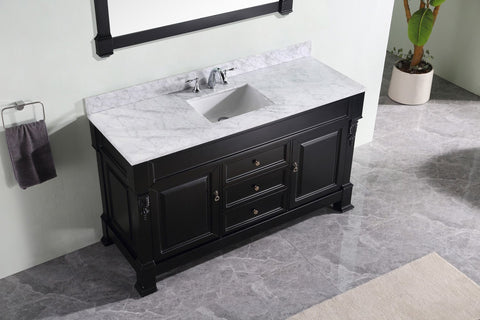 Image of Huntshire 60" Single Bathroom Vanity GS-4060-WMRO-DW