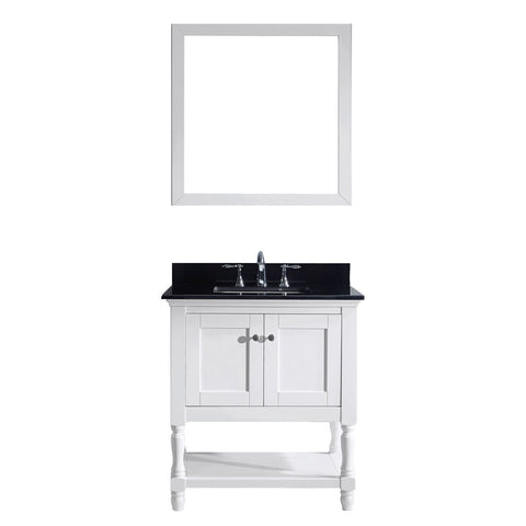 Image of Julianna 32" Single Bathroom Vanity MS-3132-BGSQ-WH