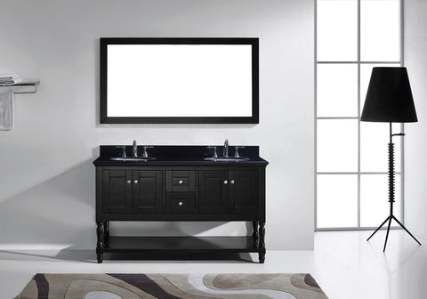 Image of Julianna 60" Double Bathroom Vanity MD-3160-BGRO-ES