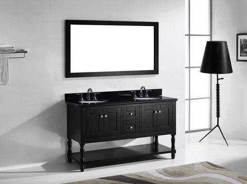 Image of Julianna 60" Double Bathroom Vanity MD-3160-BGRO-ES