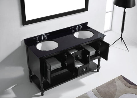 Image of Julianna 60" Double Bathroom Vanity MD-3160-BGRO-ES