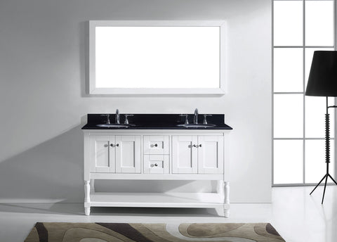 Image of Julianna 60" Double Bathroom Vanity MD-3160-BGRO-ES