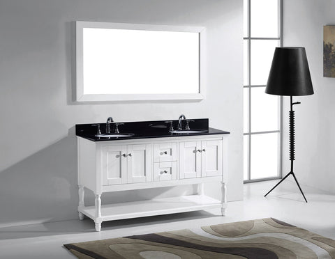 Image of Julianna 60" Double Bathroom Vanity MD-3160-BGRO-ES