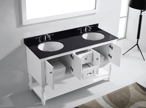 Image of Julianna 60" Double Bathroom Vanity MD-3160-BGRO-ES