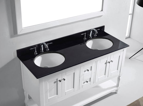 Image of Julianna 60" Double Bathroom Vanity MD-3160-BGRO-ES
