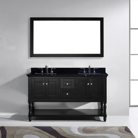 Image of Julianna 60" Double Bathroom Vanity MD-3160-BGRO-ES