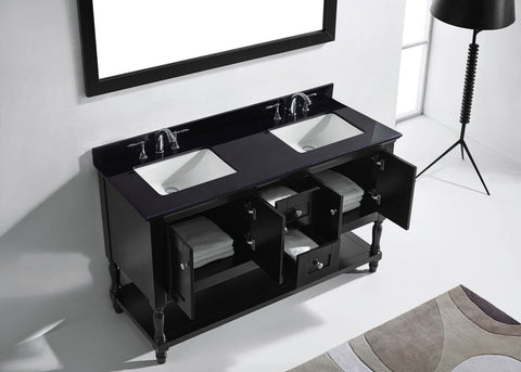 Image of Julianna 60" Double Bathroom Vanity MD-3160-BGRO-ES