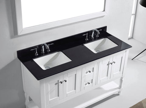 Image of Julianna 60" Double Bathroom Vanity MD-3160-BGRO-ES