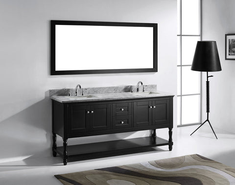 Image of Julianna 72" Double Bathroom Vanity MD-3172-WMRO-CG
