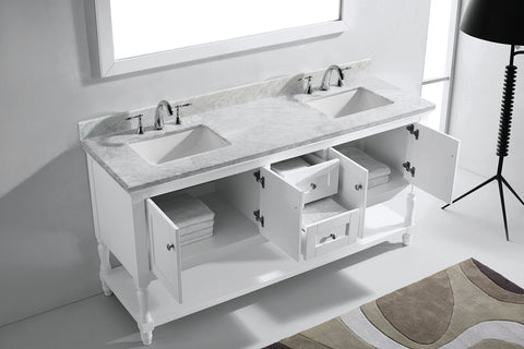 Image of Julianna 72" Double Bathroom Vanity MD-3172-WMRO-CG