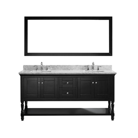 Image of Julianna 72" Double Bathroom Vanity MD-3172-WMSQ-ES
