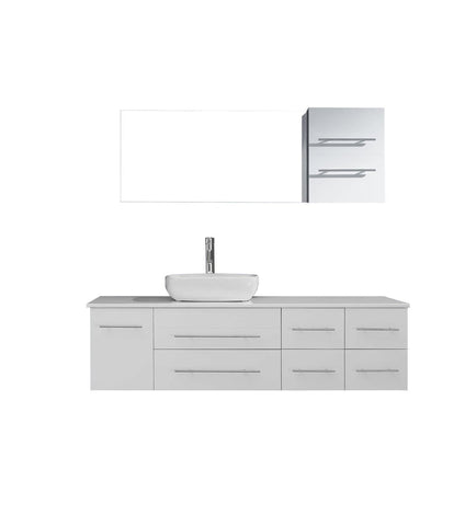 Image of Justine 59" Single Bathroom Vanity UM-3050-S-ES