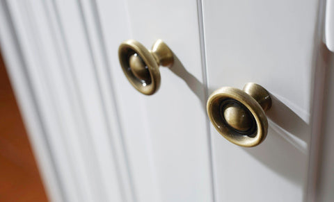 Image of Khaleesi 24" Single Bathroom Vanity in White with Marble Top ES-52024-WMRO-WH