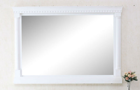 Image of Legion WLF6036-60W 60" MATT WHITE SINK VANITY WITH QUARTZ TOP - White WLF6036-60W