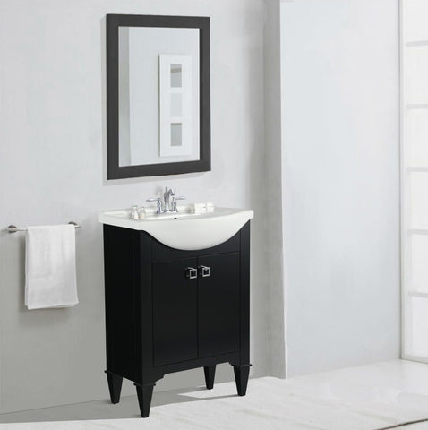 Image of Legion WLF6045-E 24" ESPRESSO SINK VANITY, NO FAUCET - Espresso WLF6045-E