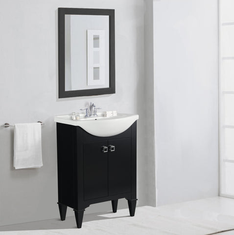 Image of Legion WLF6045-E 24" ESPRESSO SINK VANITY, NO FAUCET - Espresso WLF6045-E
