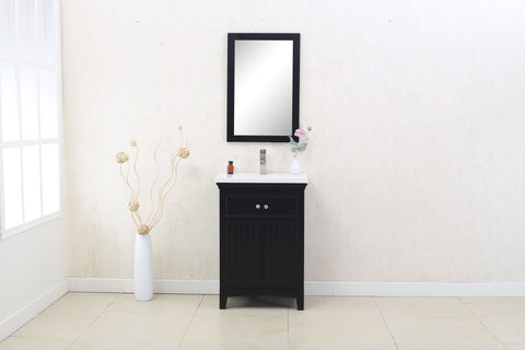 Image of Legion WLF7016-E 24" ESPRESSO SINK VANITY, NO FAUCET - Espresso WLF7016-E