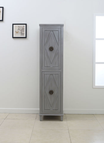 Image of Legion WLF7038 GRAY SIDE CABINET - Gray WLF7038