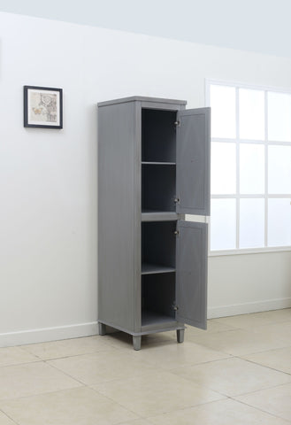 Image of Legion WLF7038 GRAY SIDE CABINET - Gray WLF7038