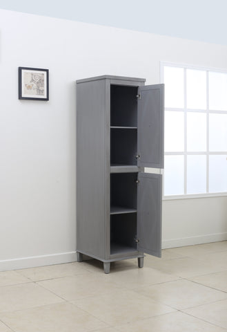 Image of Legion WLF7038 GRAY SIDE CABINET - Gray WLF7038