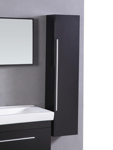 Image of Legion WT9002 SINK VANITY  WITH MIRROR AND SIDE CABINET - NO FAUCET - Espresso WT9002