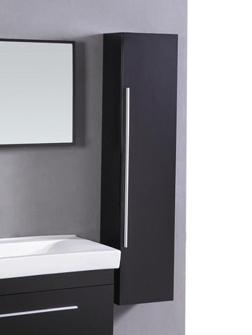 Image of Legion WT9002 SINK VANITY WITH MIRROR AND SIDE CABINET - NO FAUCET - Espresso WT9002
