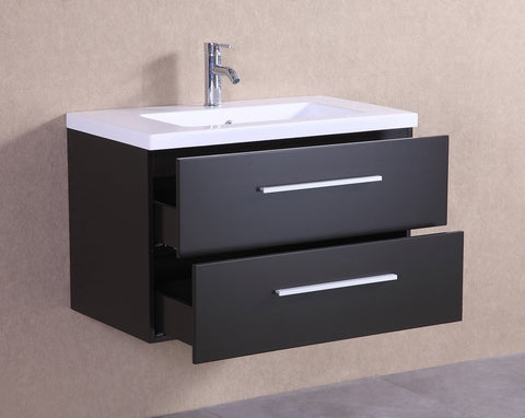 Image of Legion WT9019B SINK VANITY WITH MIRROR - NO FAUCET - Espresso WT9019B